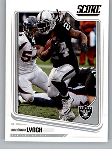 2018 Score #249 Marshawn Lynch Oakland Raiders Football Card