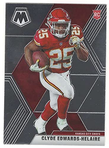 Football NFL 2020 Panini Mosaic #212 Clyde Edwards-Helaire RC Chiefs