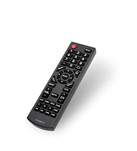 Universal Replacement Remote Control for All Insignia TVs NS-L22X-10A NS-RC01G-09 NS-46D400NA14 NS-28E200NA14 NS-32D312NA15 NS-32D220NA16 NS-39D310NA15 NS-39D40SNA14 NS-46E440NA14 NS-42E470A13