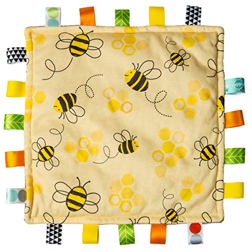 Taggies Original Blanket, 12 x 12-Inches, Bumble Bees