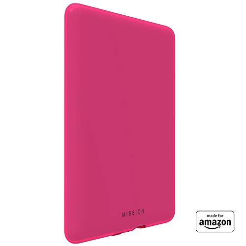 Made For Amazon Case, in Raspberry, with Screen Protector for Kindle 10th Generation – 2019 release
