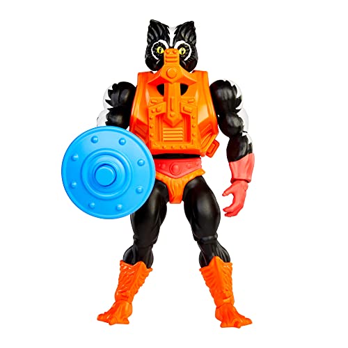 Masters of the Universe Origins Stinkor Action Figure, 5.5-in Collectible Motu Battle Character for Play and Display, Gift for Kids Age 6 Years and Older and Adult Collectors