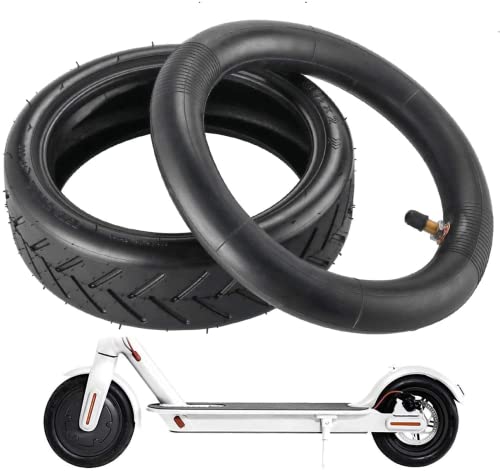 WELLSTRONG Scooter Tires 8.5 Inch Thickened Tires Compatible for Electric Scooter Xiaomi Mijia M365 Inflated Tires Replacement Wheels for All Types 8.5in Wheel (Inner Tubes & Outer Tires)
