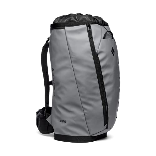 Black Diamond Unisex Creek 50 Liter Top-Loader Backpack/Gear-Pack with Padded Hipbelt, Nickel, Medium/Large