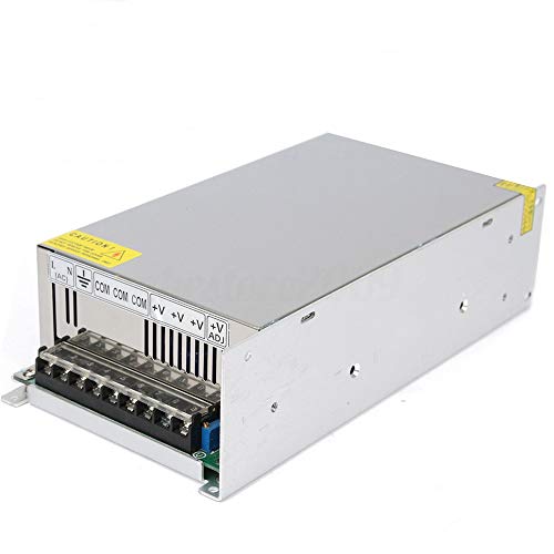 48V 20A DC Universal Regulated Switching Power Supply 1000W for CCTV Radio Computer Project, LED Strip Lights, 3D Printer