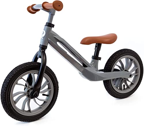 QPlay Kids Balance Bike (Grey) | Quickly Master Balance of 2 Wheel Bikes | No Pedal Bike for Toddlers and Preschoolers (2-5 yrs Old)