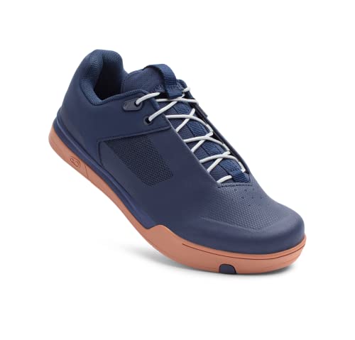 Crankbrothers Unisex Mallet Lace MTB Shoes, Navy & Silver-Gum Outsole, 11.5 US Men