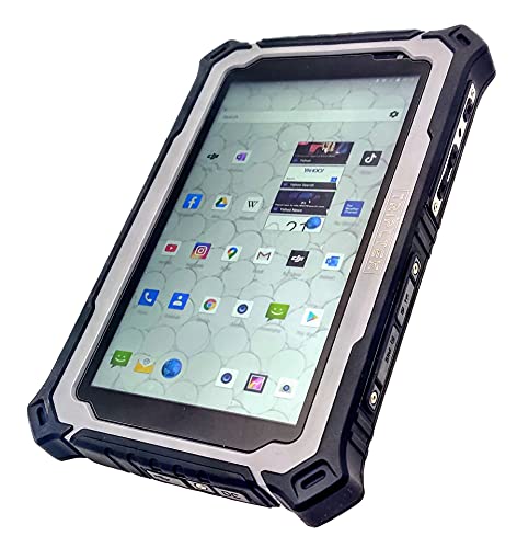 TRIPLTEK Tablet 7″ PRO 8GB RAM High Brightness 1200 nits, 4G LTE Unlocked, 8 Core Processor 128GB, Android 9, Long Battery Life 10000mah, Rugged Military Construction, Brightest Tablet on The Market.