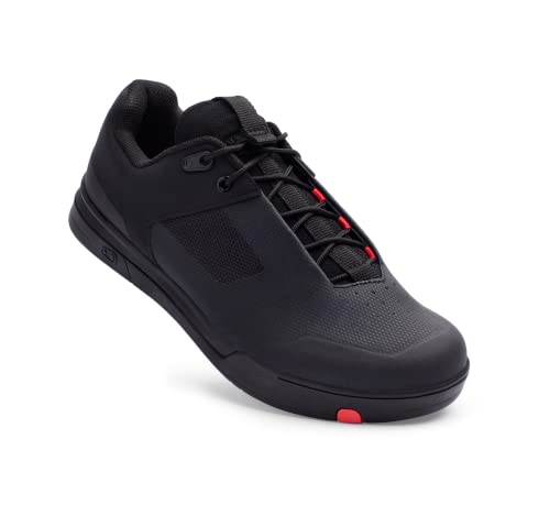 Crankbrothers mens Mallet MTB Shoes, Black/Red/Black, 10.5 US