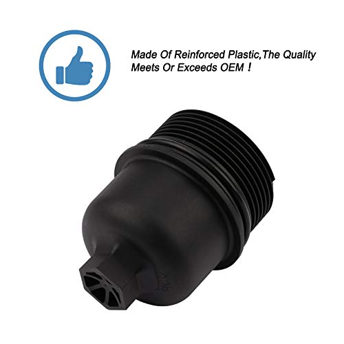 Oil Filter and Oil Filter Housing Cap Assembly , Fits For Chrysler Dodge Jeep Ram – 200, 300, Challenger, Charger, Durango, Cherokee, Wrangler,Replaces# 68191350AA, 917-190 | The Storepaperoomates Retail Market - Fast Affordable Shopping