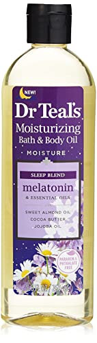 Dr Teal’s Melatonin Essential Oil Moisturizing Bath & Body Oil 8.8oz