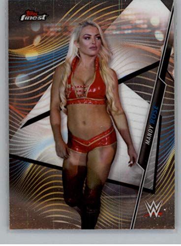 2020 Finest WWE Wrestling #52 Mandy Rose SmackDown Official World Wrestling Entertainment Trading Card From The Topps Company