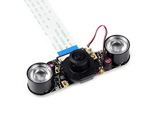 Compatible with NVIDIA Jetson Nano Camera IMX219-160 8MP IR-Cut Infrared Night Vision Camera Module for Jetson Nano and Raspberry Pi Compute Module,162° FOV with IMX219 Sensor