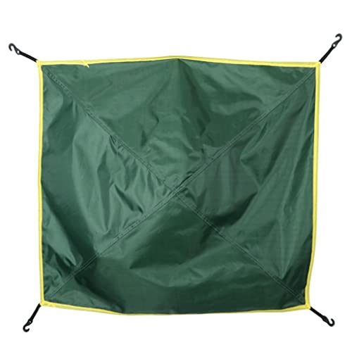 Tongina Ultralight Tarp Hiking Camping Tents Replacement Sunscreen , Army Green