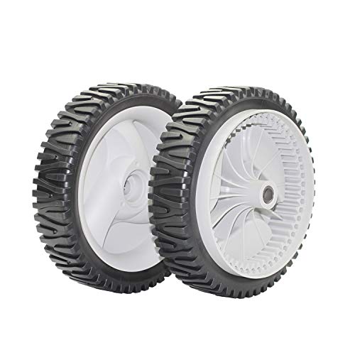 Cluparis 194231×460 Mower Front Drive Wheels Replaces for Craftsman Poulan Husqvarna AYP 532403111 194231×427 (Pack of 2)