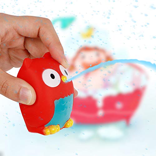 Cllayees Set of 18 Animals Bath Squirters Toy Set for Toddler, Colorful Assorted Sea Animals Flower Floating Bathtub Squirter Toys for Baby Shower Bath Tub Pool (Animal) | The Storepaperoomates Retail Market - Fast Affordable Shopping