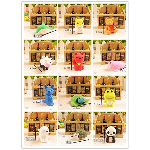 Animal Erasers Desk Pet 40 Pack 3D Animal Erasers for Kids Cute Fun Puzzle Erasers for Students School Supplies Prize Gifts Party Favors | The Storepaperoomates Retail Market - Fast Affordable Shopping