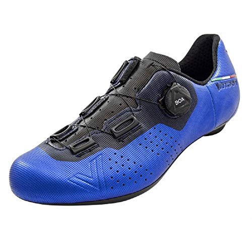 Vittoria Alise’ Performance Road Cycling Shoes (Blue/Black, EU 43.5)