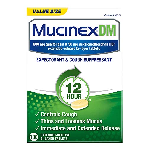 Mucinex Dm – Extended Release Bi-Layer Tablets, 100 Count