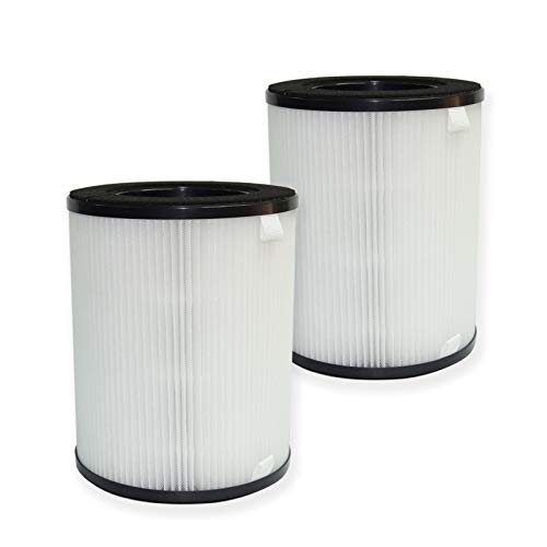 PUREBURG 2-Pack Replacement 3-in-1 HEPA Filters Compatible with HoMedics TotalClean Tower Air Purifier , AP-T20 / AP-T20WT , Part # AP-T20FL