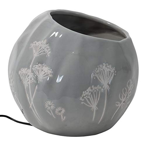 Foreside Home and Garden Multicolor Wildflower Ceramic Indoor Water Fountain with Pump