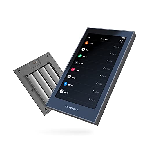 Cobo Vault Essential (Keystone Essential) – Cryptocurrency Hardware Wallet 100% air-gapped, 4-inch touch screen, Store your crypto securely. (Keystone Essential)