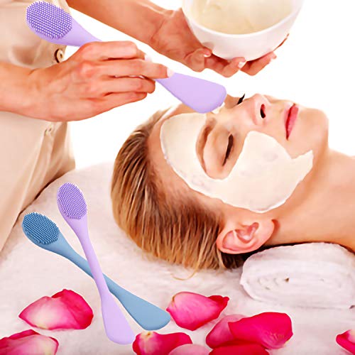 RamPula Silicone Face Mask Brush, Face Scrubber for Gentle Exfoliating & Hairless Moisturizers Applicator Tools for Apply Mud, Clay, Charcoal Mixed Mask, Cream, Lotion | The Storepaperoomates Retail Market - Fast Affordable Shopping