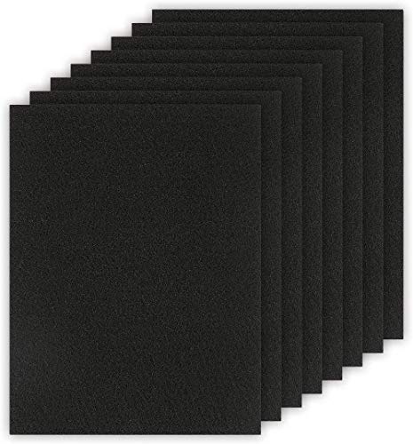 HPA300 Carbon Pre Filter Replacement (6 Pack) Precut for Honeywell HPA300 HEPA Air Purifiers, Made in USA