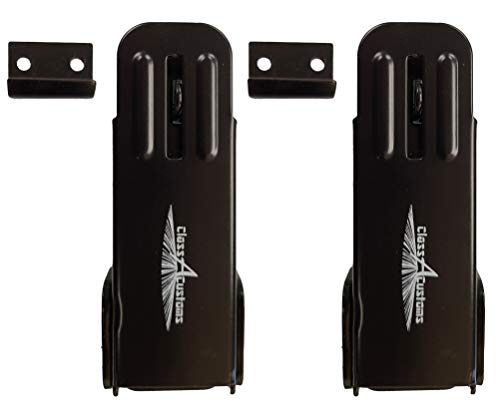 Class A Customs | Two (2) Pack of Black Locking Fold Down Camper Latch and Catch