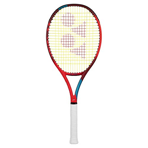 Yonex VCORE 100 LITE 6th Gen Performance Tennis Racquet, Tango Red (4 1/4″ Grip Size)