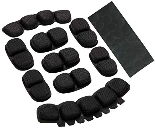 Aoutacc Helmet Padding Kit, Bicycle Replacement Universal Foam Pads Kits Set Mats for Bike Motorcycle Cycling Helmet Accessories (Black)