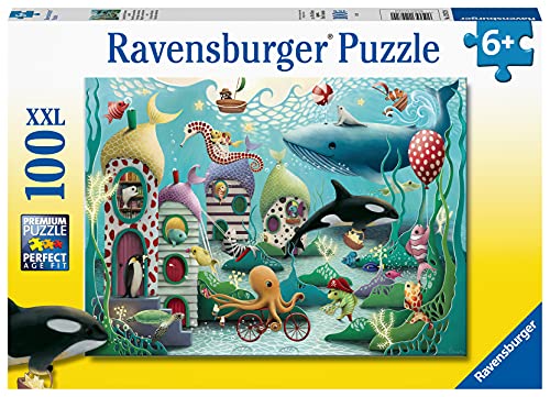 Ravensburger Underwater Wonders 100 Piece Jigsaw Puzzle for Kids – 12972 – Every Piece is Unique, Pieces Fit Together Perfectly