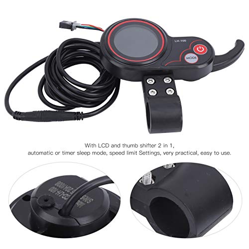 Alomejor 2 in 1 Brushless Controller Electric Scooter Controller LH100 60V E?Bike Motor Controller with LCD Thumb shiftinger E?Bike Speed Driver for 450W/500W/1000W(500W) | The Storepaperoomates Retail Market - Fast Affordable Shopping