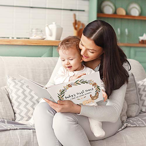 Keepsake Baby Memory Book for Boys and Girls – Timeless First 5 Year Baby Book – Gender Neutral Baby Journal Scrapbook or Photo Album – A Milestone Book to Record Every Event from Birth to Age 5 | The Storepaperoomates Retail Market - Fast Affordable Shopping