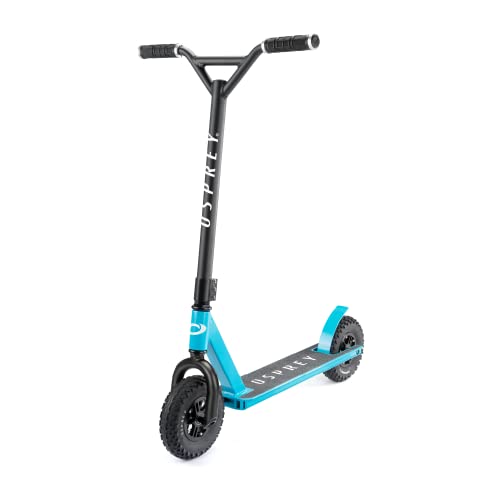 Osprey Dirt Scooter | for Adults and Beginners Bicycle with Chunky Road Tyre Off Road All Terrain Pneumatic Trail Tires and Aluminium Deck, Multiple Colours