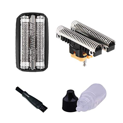 Replacement Foil&Cutter w/Rozor Shaver Oil+ Clean Brush for Braun 31B 5000 Shaver 5610 5611 5612 5614 5414 5417 5427 5443 5444