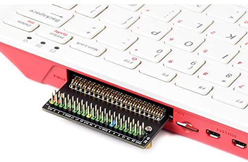 Bicool GPIO Header Adapter for Raspberry Pi 400 Keyboard Computer,Header Expansion,Color-Coded Header,Easy Expansion
