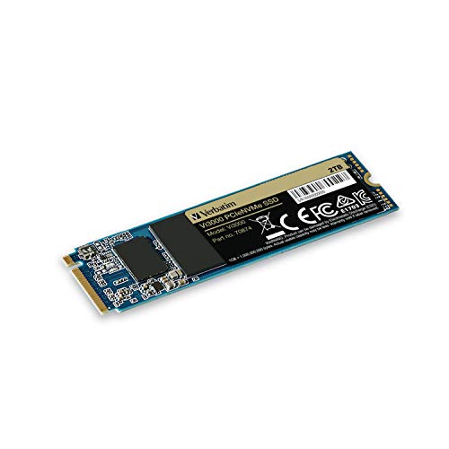 Verbatim 2TB Vi3000 PCIe Gen 3.0 X4 NVMe M.2 2280 Internal SSD