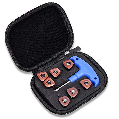 Gofotu one Set 7pcs. of Golf Club Head Weight Wrench Tool Case-3 5 8.5 10 12.5 15 17g Fit PING G400 Driver Fairway
