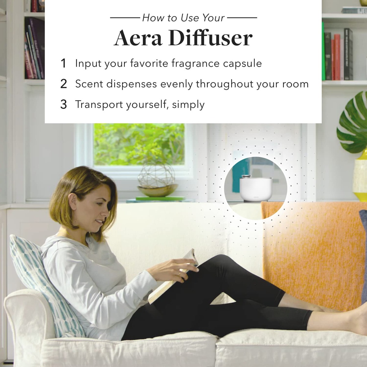 Aera Home Fragrance Electric Diffuser – Smart Home App Controlled, Compatible with Alexa – Hypoallergenic Scent Technology, Safe for Your Family and Pets – Scent Capsules Sold Separately | The Storepaperoomates Retail Market - Fast Affordable Shopping