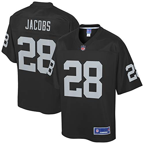 NFL PRO LINE Men’s Josh Jacobs Black Las Vegas Raiders Team Jersey