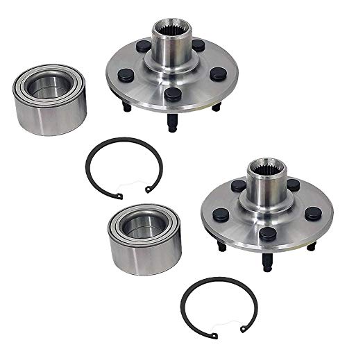 Autoround 521000 [2-Pack] Rear Wheel Bearing and Hub Assembly Compatible with Ford Explorer/Mercury Mountaineer 2002-2010, Lincoln Aviator 2003-2005, Explorer Sport Trac 07-10