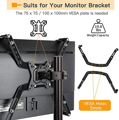 ErGear VESA Mount Adapter, Universal Non-VESA Monitor Stand Adapter for 17 to 27 Inch Screens, VESA Bracket 75×75 mm – EGMUA4 | The Storepaperoomates Retail Market - Fast Affordable Shopping