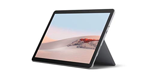 Microsoft RRX-00001 Tablet – Surface Go 2 10.5-inch Core M 8th Gen m3 8100Y 1.10 GHz 4 GB RAM 64 GB Storage Windows 10 Pro Silver microSDXC Supported 1920 x 1280 PixelSense (Renewed)