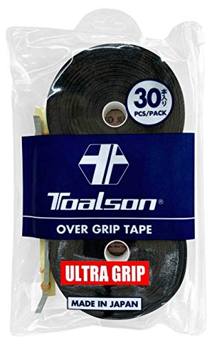 Toalson Ultra Grip Over Grip 30 Pack Black