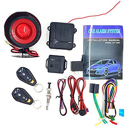 CarBest L401 3-Channel 1-Way Car Alarm Vehicle Security Keyless Entry System