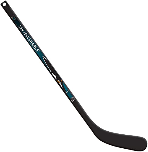 San Jose Sharks Unsigned InGlasCo Left-Handed Composite Mini Hockey Stick – NHL Unsigned Miscellaneous