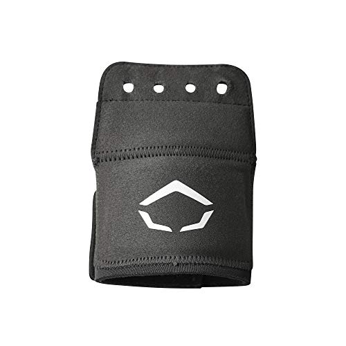 EvoShield Catcher’s Wrist Guard – Os, One Size, Black, xx-Large