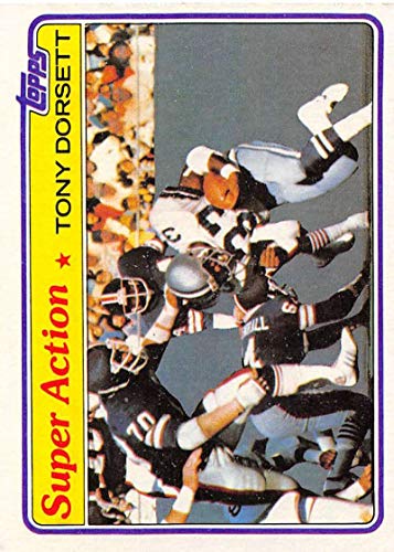 1981 Topps #138 Tony Dorsett Cowboys NFL Football Card NM-MT