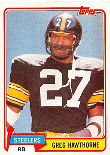 1981 Topps #297 Greg Hawthorne NM-MT Pittsburgh Steelers Football